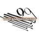 12mm Stainless Steel PVC Covered Wing Lock Type Cable Ties