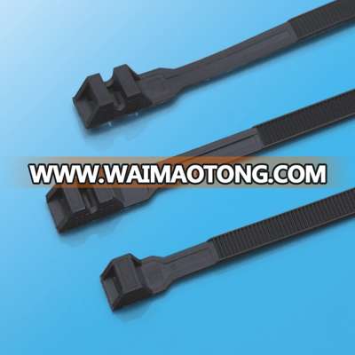 Best UV Resistant UL Nylon Plastic Double Locking Cable Tie