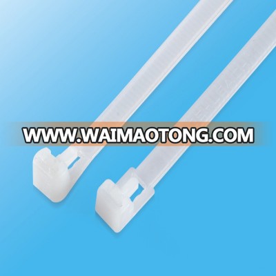 Easy Assembling Durable Nylon Material Releasable Cable Tie