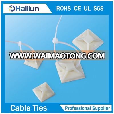 Adhensive Sticker Nylon Cable Tie Mounts