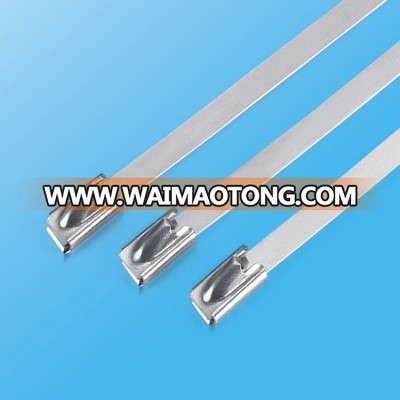 High Quality Thickness is optional stainless zip cable tie with best quality and low price