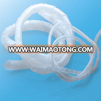 SGS ROHS CE PE Spiral Wrapping Bands for Protecting Wire