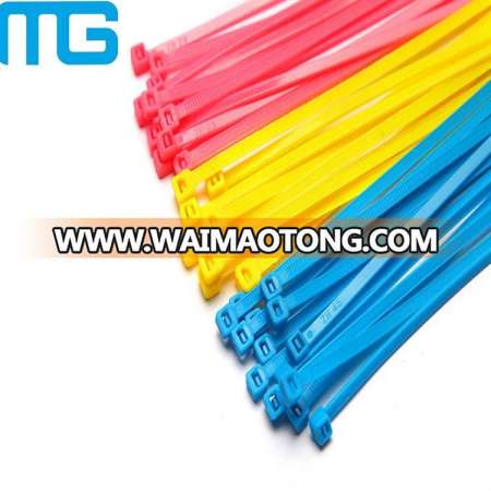 5x200mm colored Self-locking head plastic nylon cable tie ,cable zip ties with UL94V2 ,CE certification